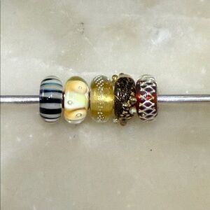 Trollbeads & Elf Bead Natural Colors